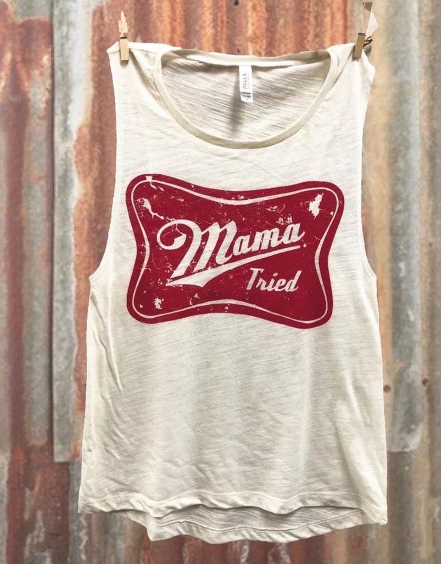 Clothing Country Deep Graphic Tees | Mama Tried Muscle Tee