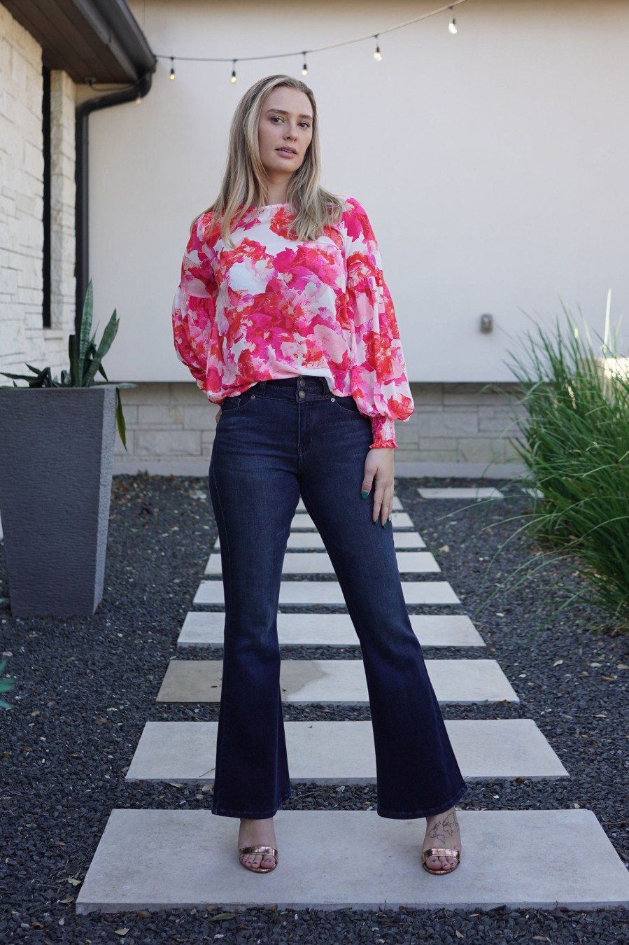 Clothing Flying Tomato Camis & Blouses | Rosey Posey Blouse