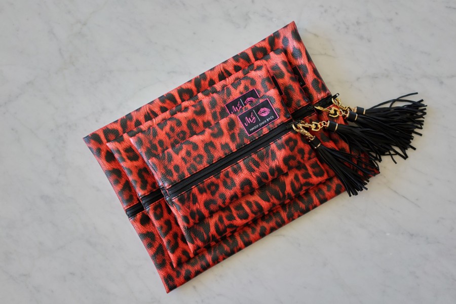 Accessories Makeup Junkie | Makeup Junkie Bags Ruby Leopardess