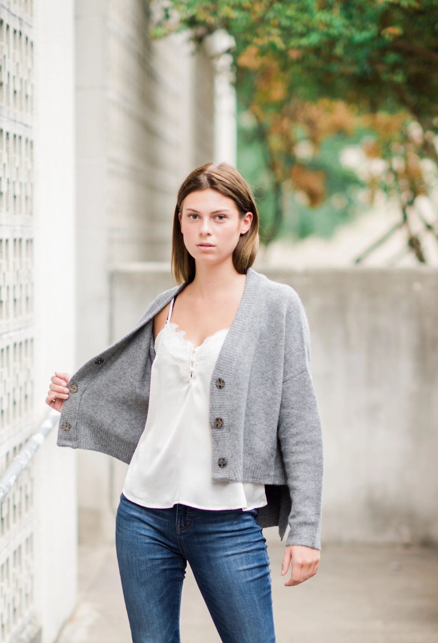 Clothing Olivaceous Sweaters & Cardigans | The Boyfriend Cardigan