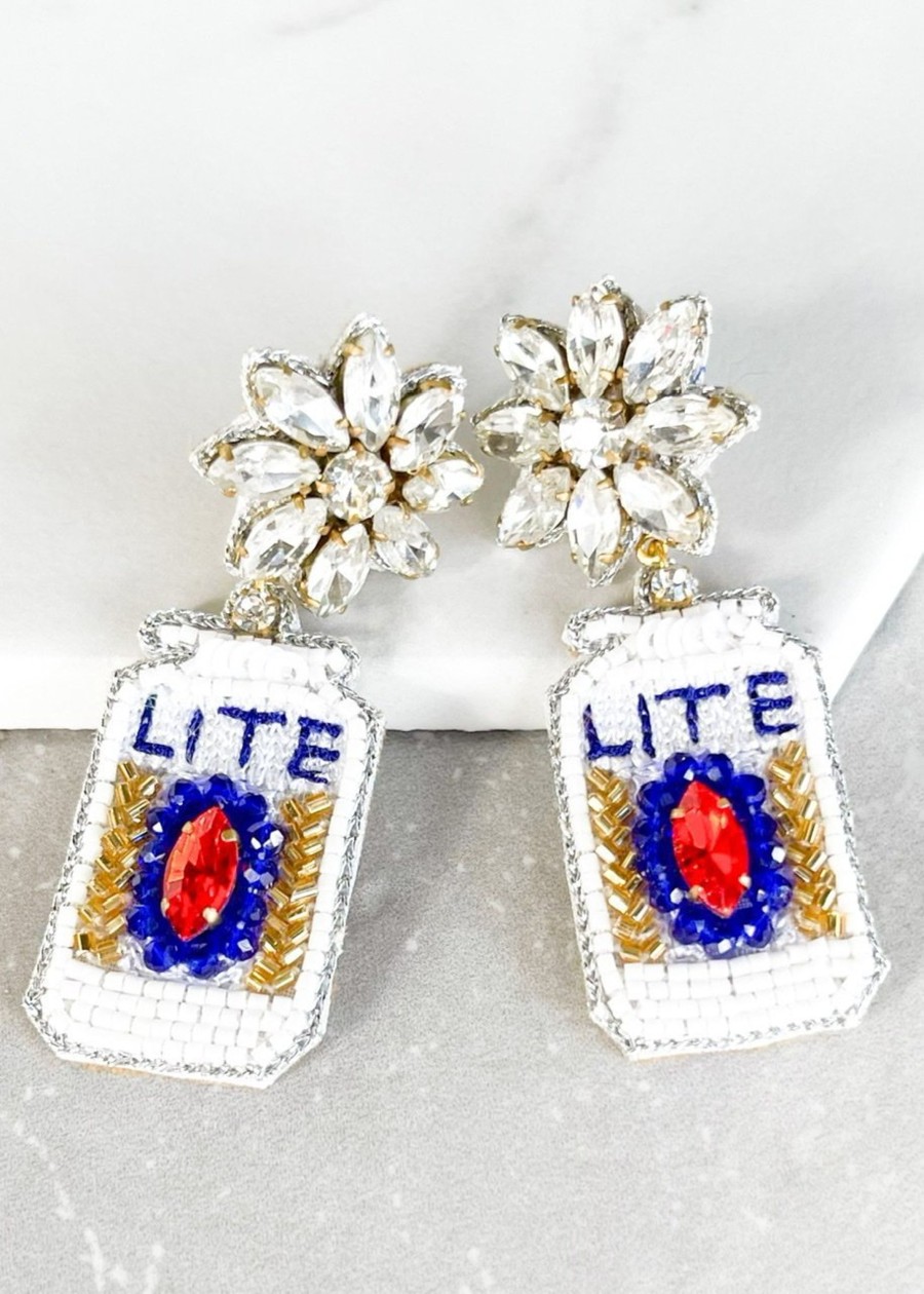 Accessories Dos Femmes | Lite Beer Earrings