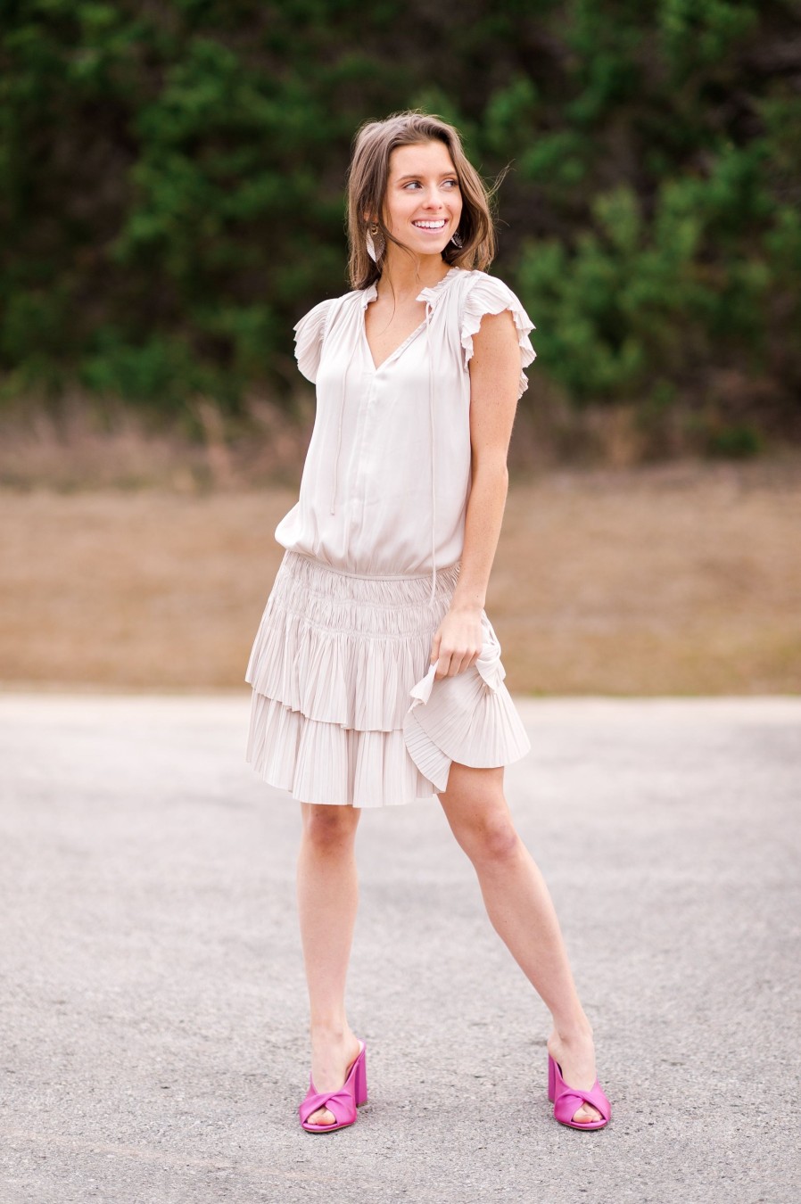 Clothing Current Air | Flirty Pleated Mini