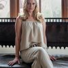 Clothing P Cill Camis & Blouses | Fiji Ruffled Tank - Sand