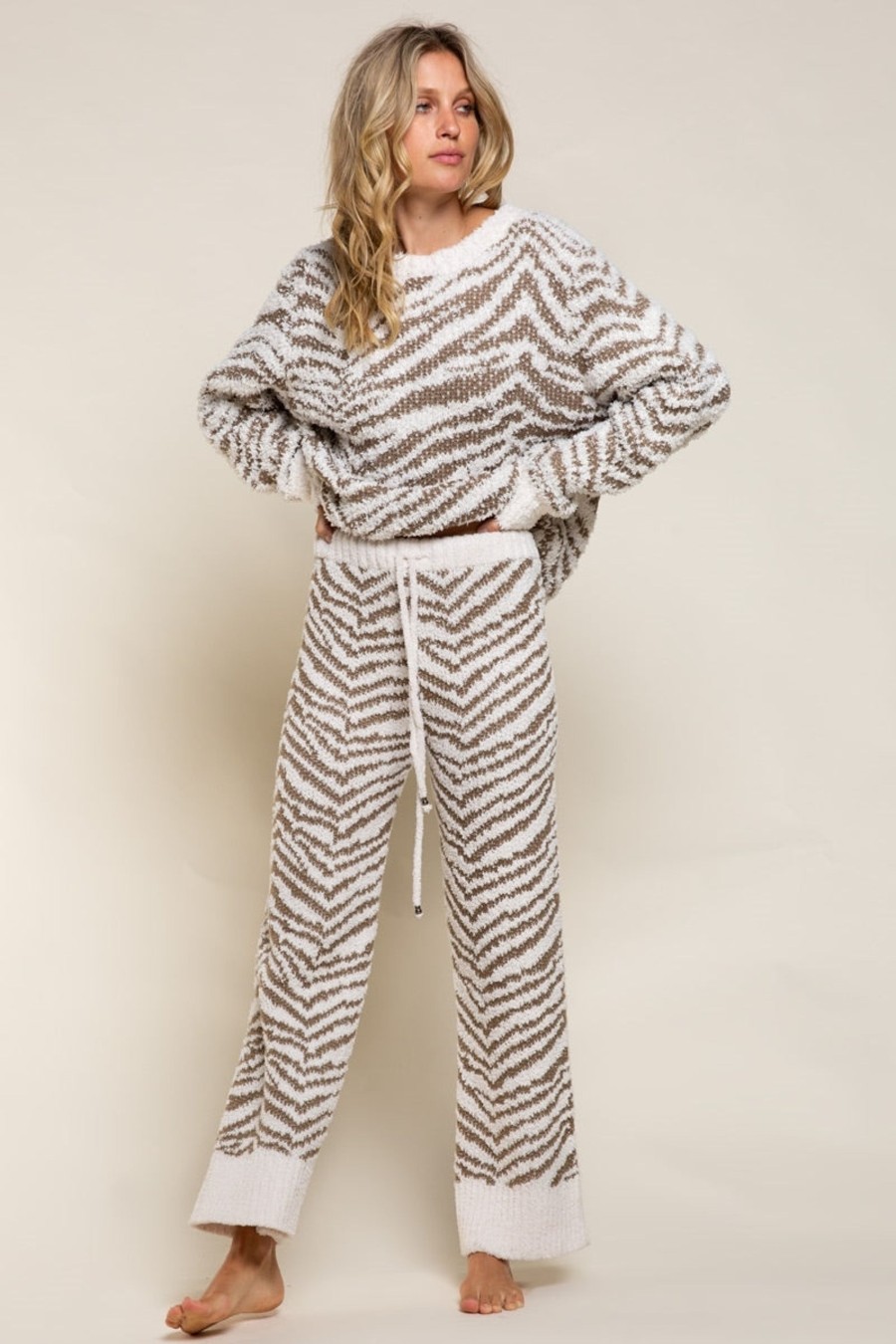 Clothing POL | Zebra Lounge Sweater