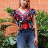 Clothing Entro Camis & Blouses | Bella Flora Blouse