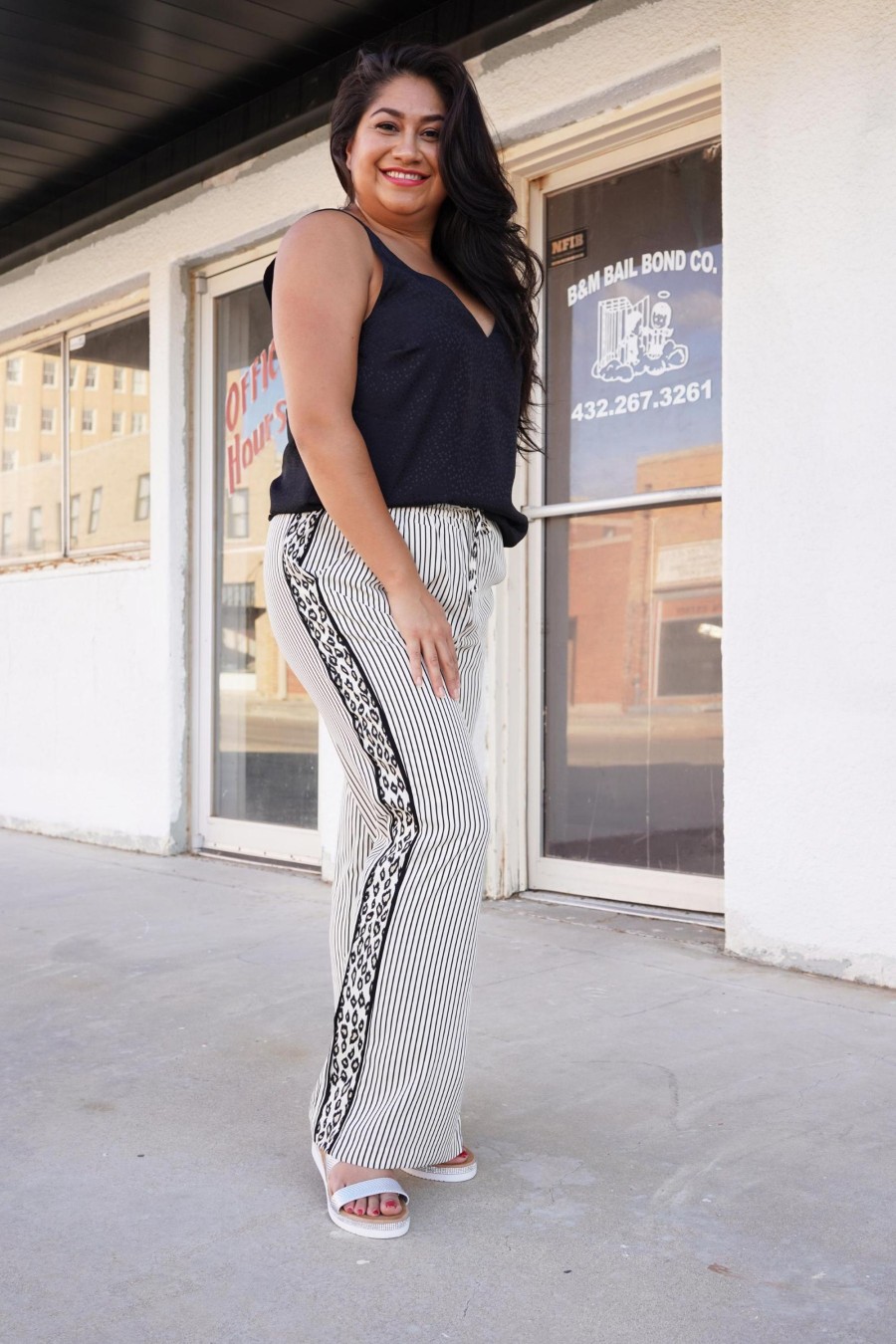 Clothing Skies are Blue Denim & Pants | The Striped Leopard Pant