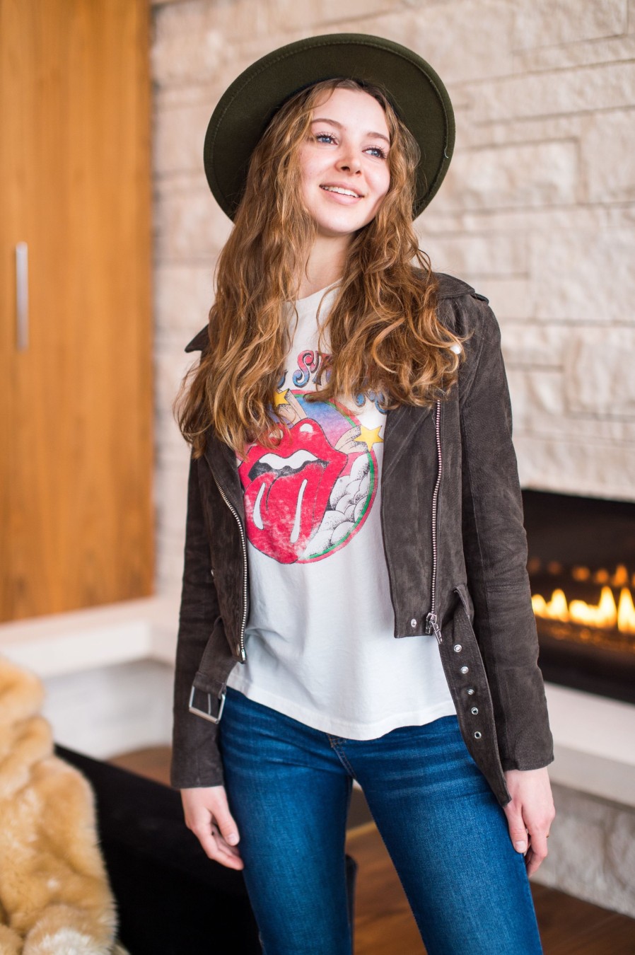 Clothing Daydreamer Graphic Tees | Rolling Stones Clouds & Stars Tee