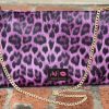 Accessories Makeup Junkie | Makeup Junkie Leopardess Cross Body Violet Leopardess