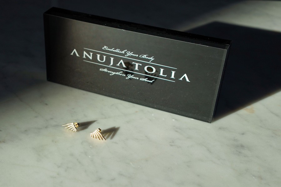 Accessories Anuja Tolia | Throne Stud By Anuja Tolia Gold