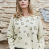 Clothing Easel Graphic Tees | Leopard Wash Sweatshirt