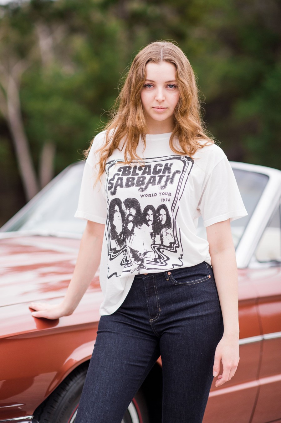 Clothing Daydreamer Graphic Tees | Black Sabbath Boyfriend Tee