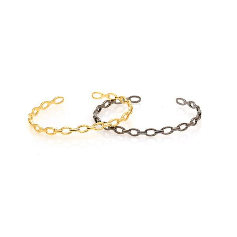 Accessories Anuja Tolia | Stack Link Bangle By Anuja Tolia Gold