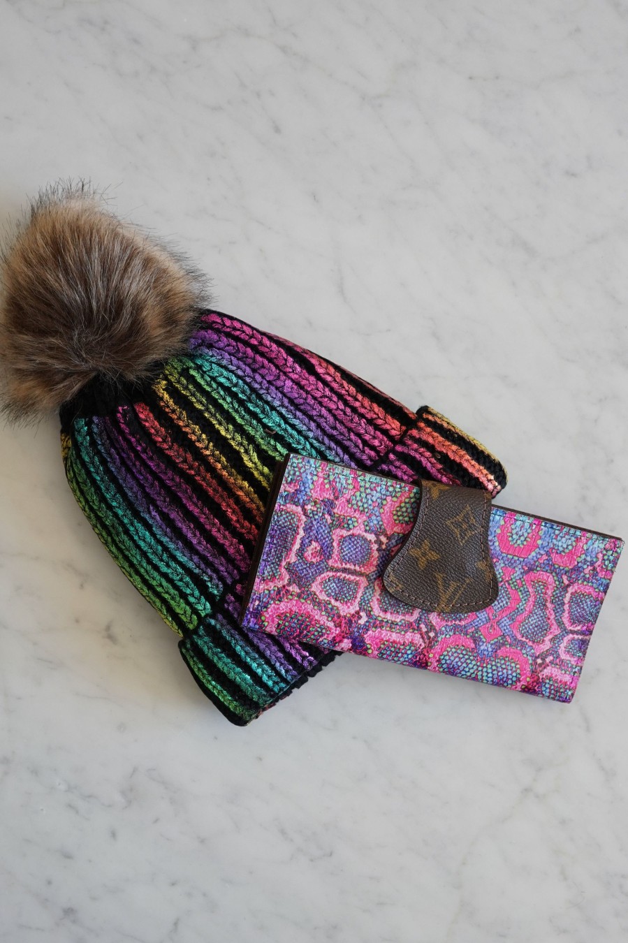 Accessories Keep It Gypsy | Neon Monogramwallet