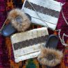 Shoes Keep it Gypsy | Raccoon Fur Slide