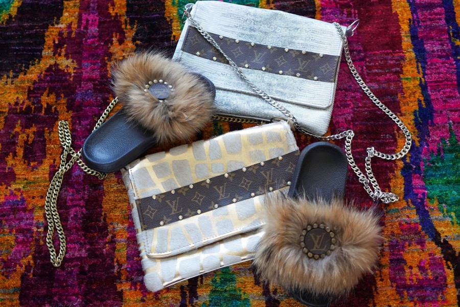 Shoes Keep it Gypsy | Raccoon Fur Slide