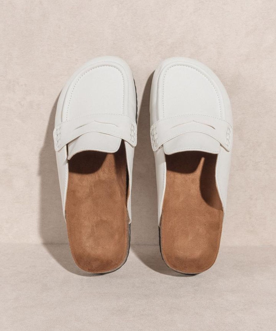 Shoes Oasis Society | The Morgan White Loafer